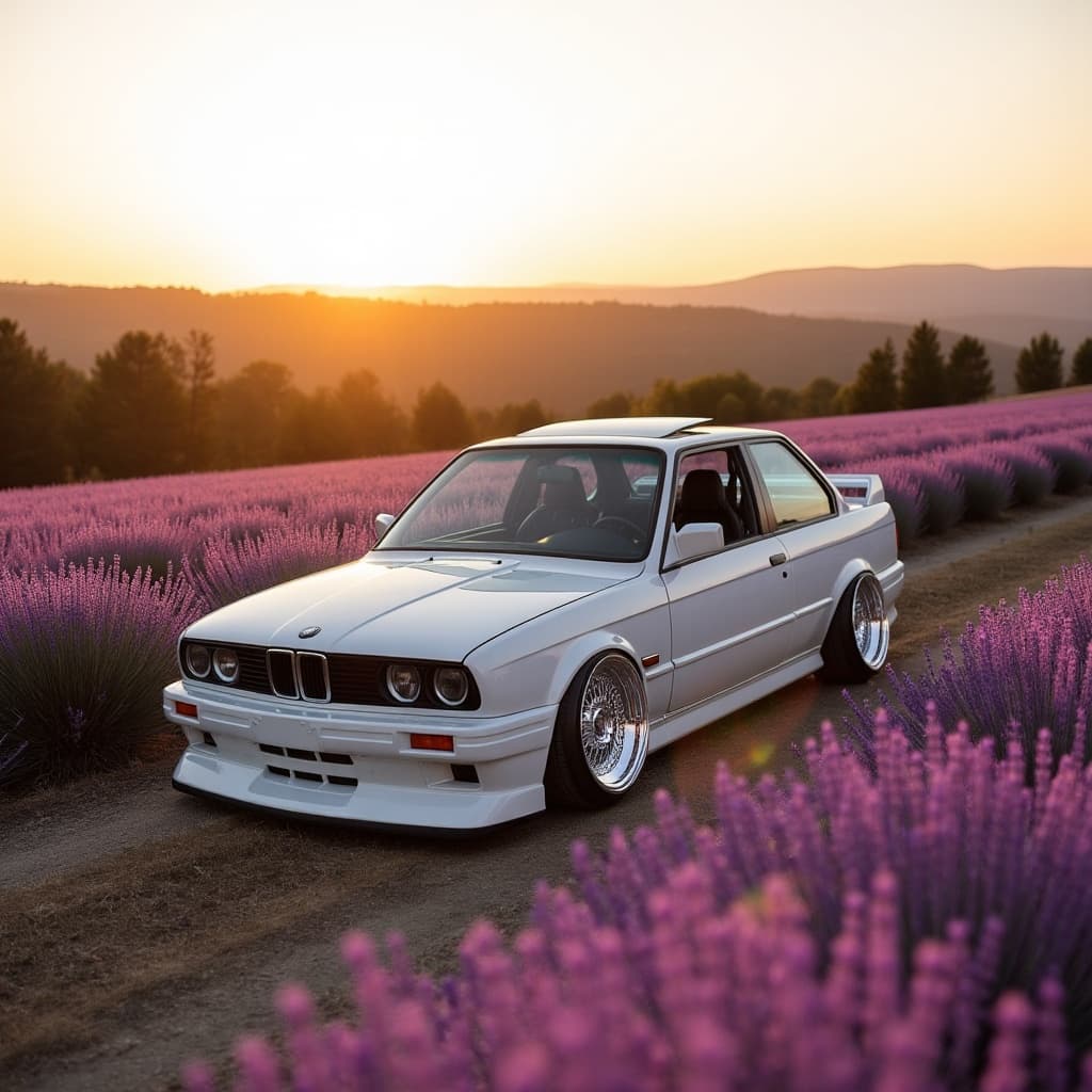 BMW E30 Front View