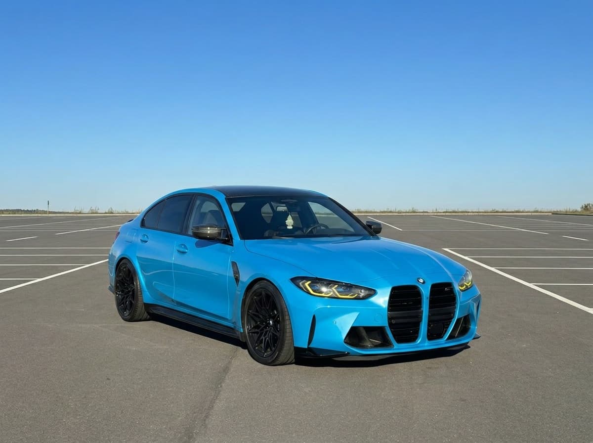 G80 M3 in Electric Blue